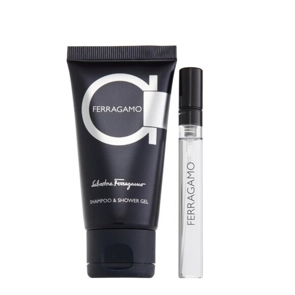 Salvatore Ferragamo Mini Kit - 2pc, Shower Gel, EDT Mini Spray , Boxed, NEW